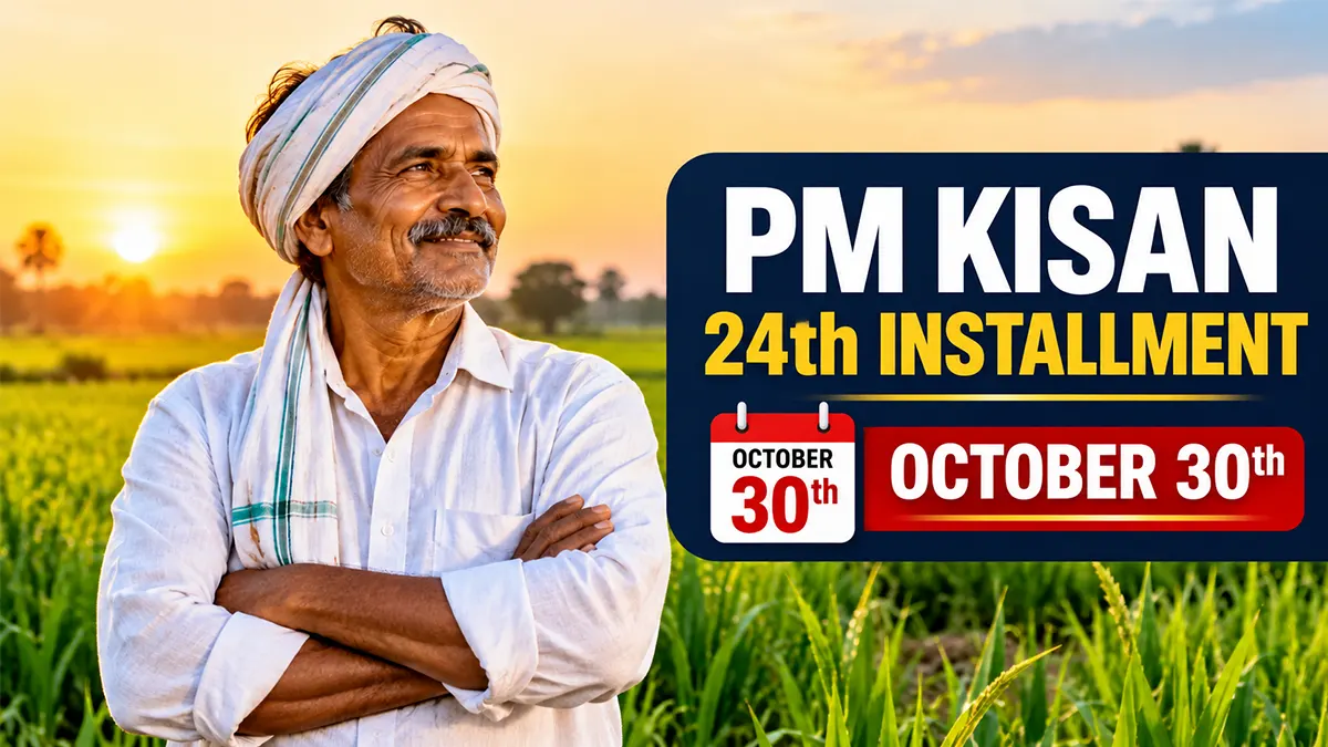 PM Kisan 24th installment update October 30th 2026