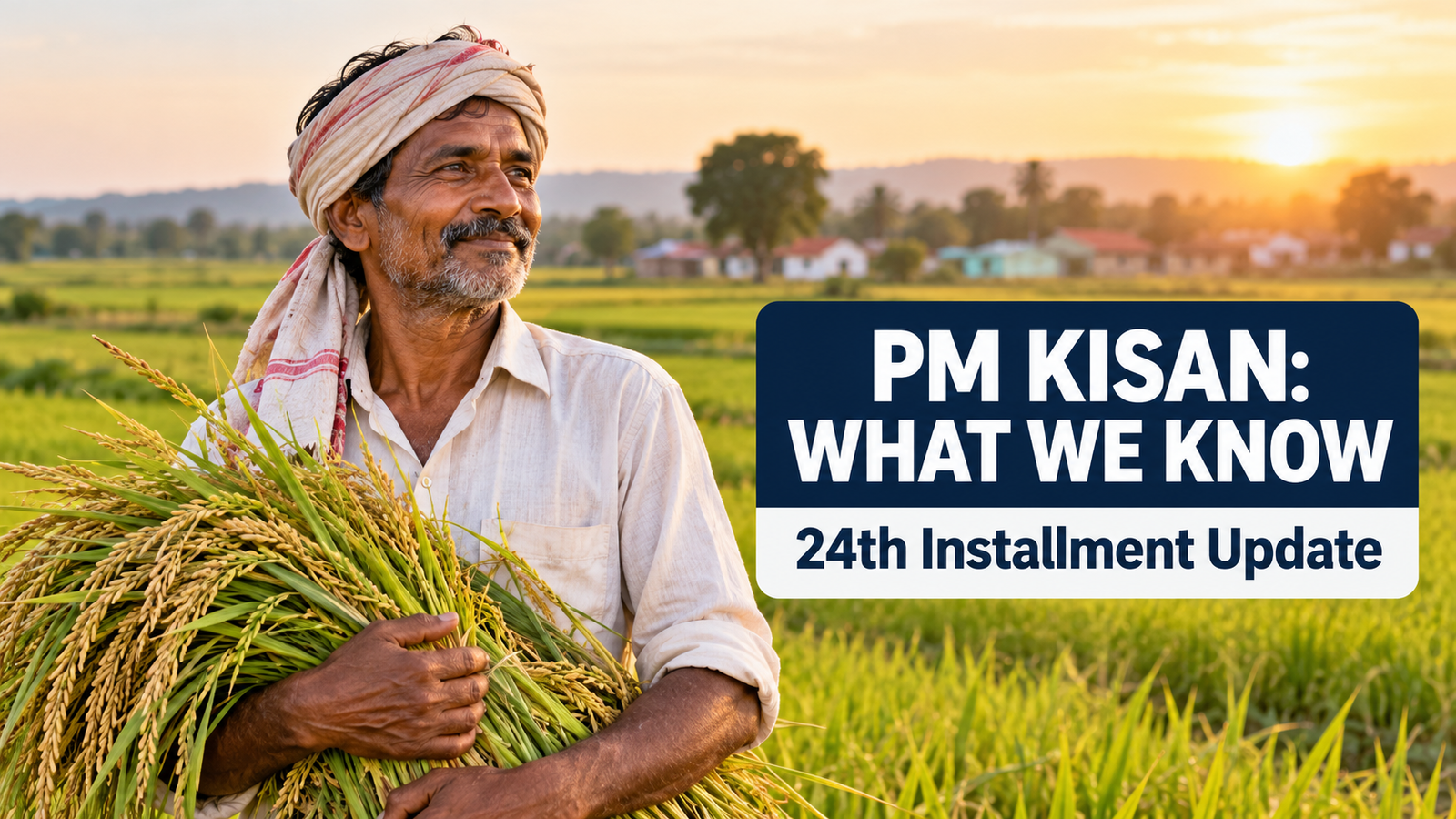 PM Kisan 24th installment date 2026