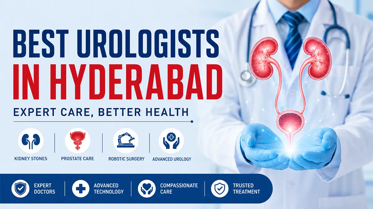 Top 10 Best Urologists in Hyderabad (2026): Kidney Stone, Prostate & Robotic Surgery Specialists