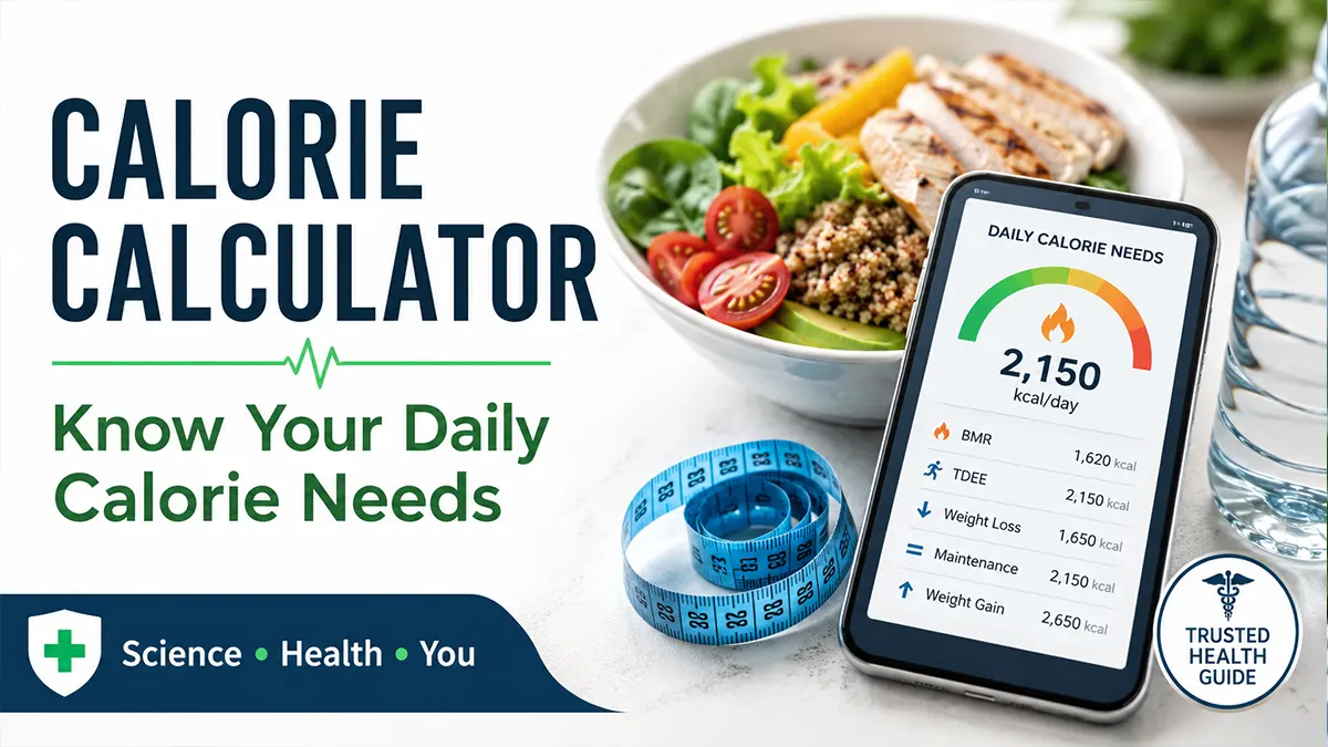 Free Calorie Calculator | Daily Calorie Intake Calculator