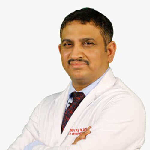 Dr. Srinivas Kasha Senior Consultant Trauma, Robotic Joint Replacement, Hip & Pelvi-Acetabular Surgeon | KIMS Hospitals