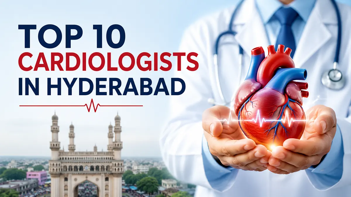 Top 10 best cardiologists in Hyderabad with advanced heart care specialists and cardiac treatment