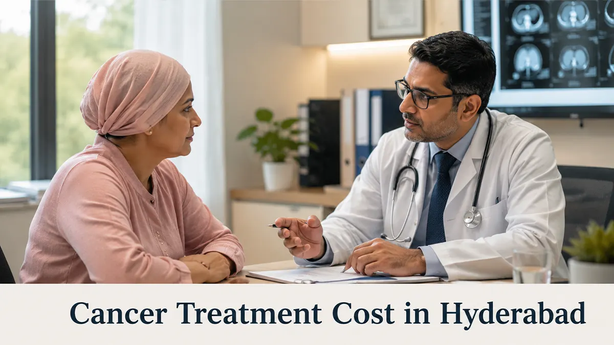Cancer treatment cost in Hyderabad 2026 consultation with oncologist
