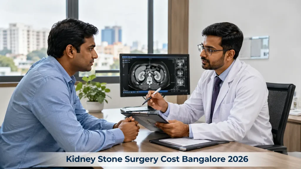 Kidney stone surgery cost in Bangalore 2026 consultation