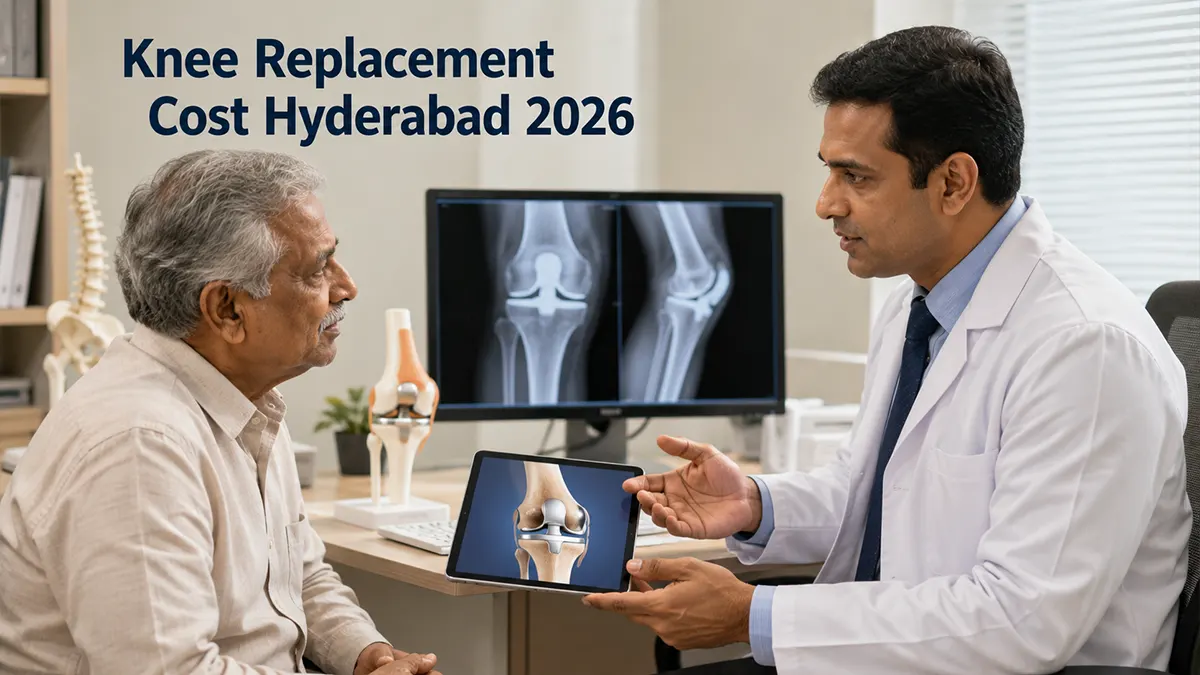 Knee replacement surgery cost in Hyderabad 2026 consultation