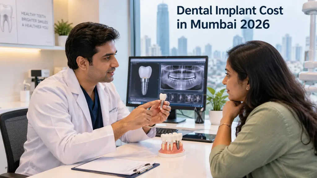 Dental implant cost in Mumbai vary according to the implant system, restoration and individual treatment requirements.