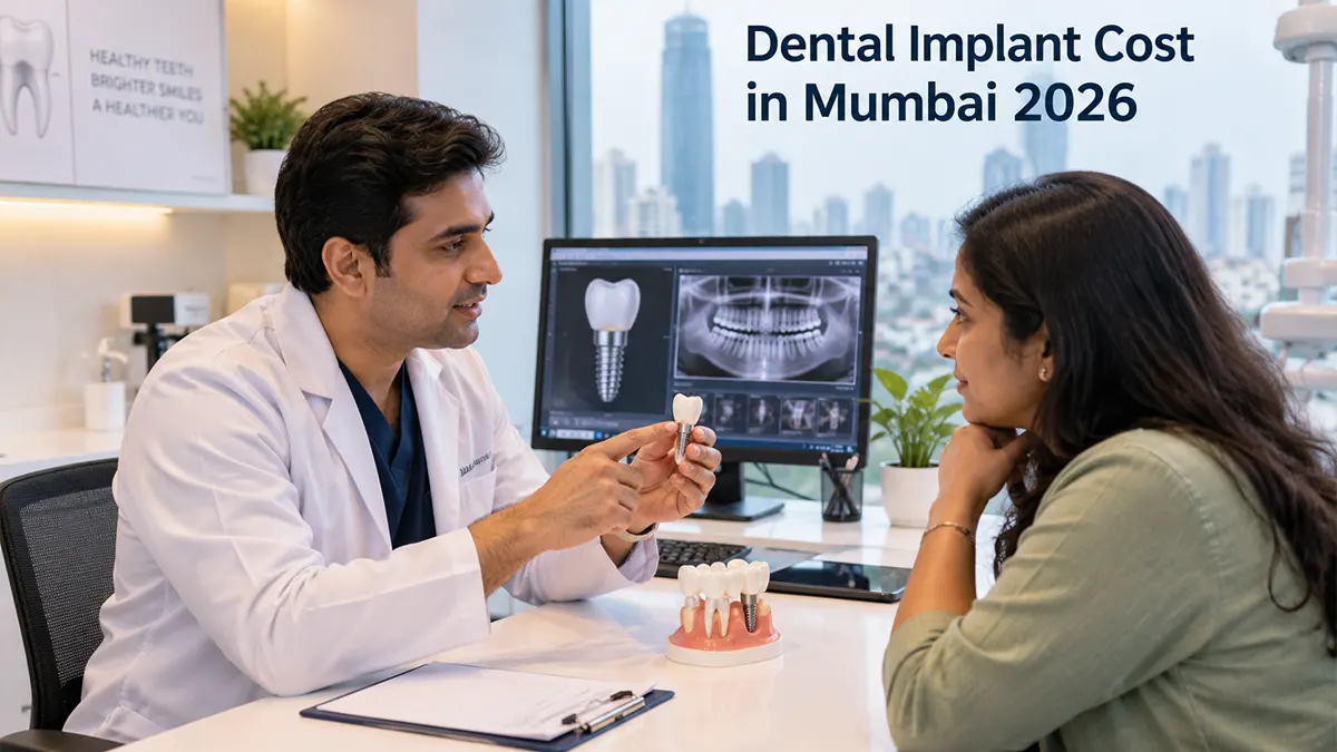 Dental implant cost in Mumbai vary according to the implant system, restoration and individual treatment requirements.